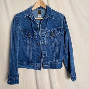 1980's Vintage Lee Denim Jean Jacket